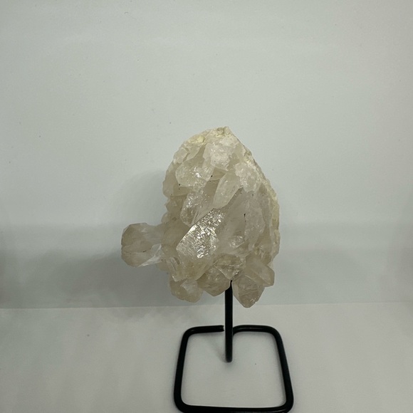 Elegant Crystal Sculpture on Stand - Picture 2 of 4
